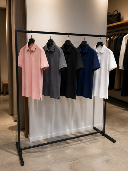 Classic Polo T-Shirt (Pack Of 5)