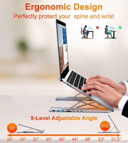 USB Laptop Docking Stand