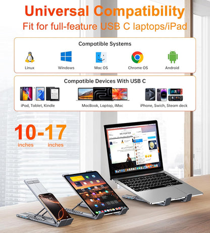 USB Laptop Docking Stand