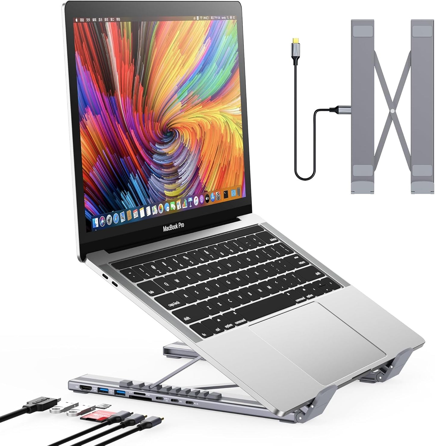 USB Laptop Docking Stand
