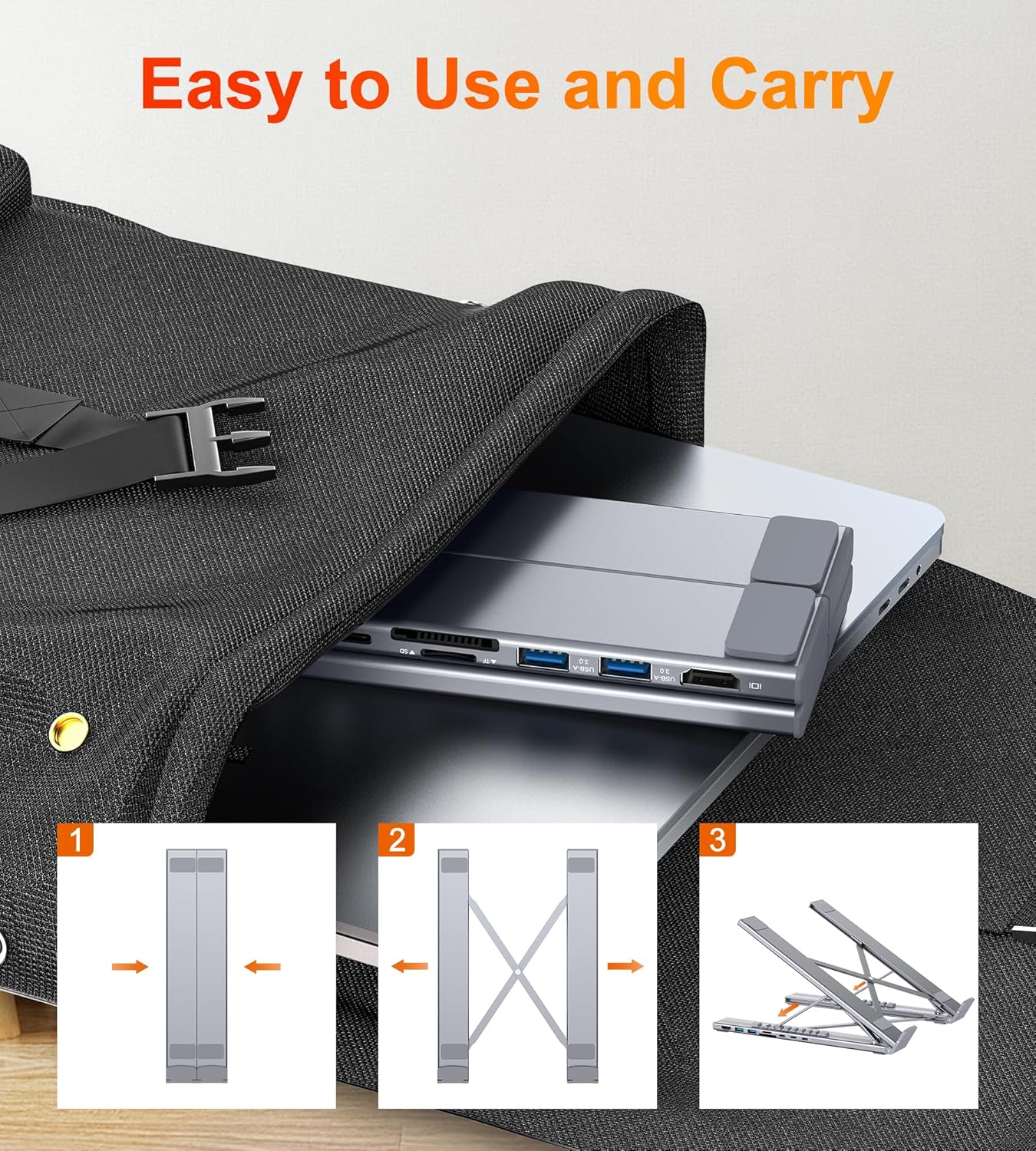 USB Laptop Docking Stand